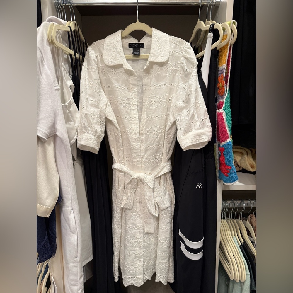 White summer dress